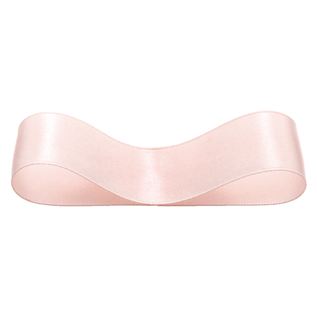 サテンリボンBABYPINK25mm