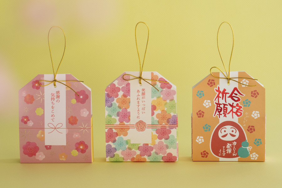 気持ちを添えたプチギフト3種