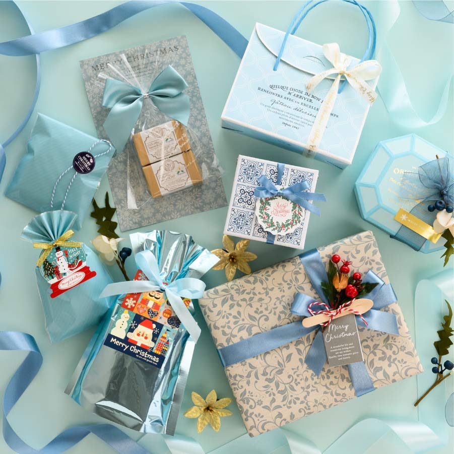 クリスマス色別ラッピング｜包装資材通販 HEADS ヘッズ