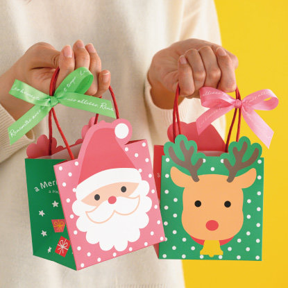 チャーミングクリスマスギフトバッグ