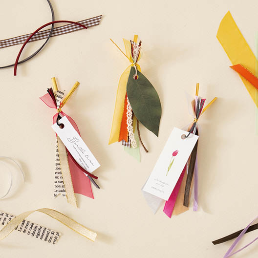 お手軽アイデア vol.5 あまったリボンでタッセルを作ろう