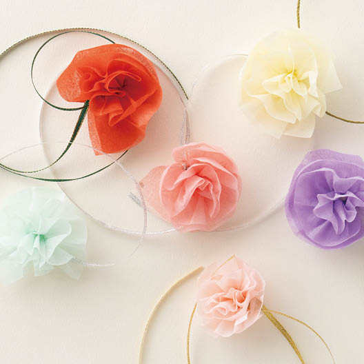 お手軽アイデア vol.7 カンタン華やか!作り置きお花リボン