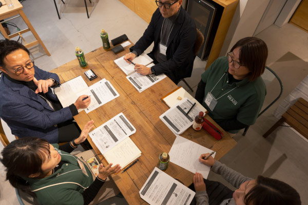 WORKSの部においてワークショップの様子