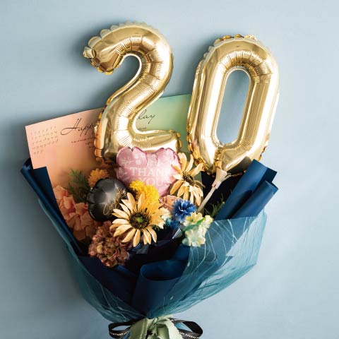 再入荷：ナンバーバルーンピック0・2/20セット