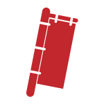 赤のラッピング資材：店舗装飾・事務用品