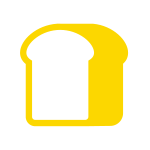 イエローのラッピング資材：食品対応用品