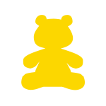 イエローのラッピング資材：雑貨・小売商材