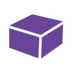 パープル・ワインのラッピング資材：ギフト箱