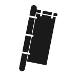 黒のラッピング資材：店舗装飾・事務用品