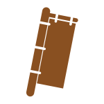 ブラウンのラッピング資材：店舗装飾・事務用品