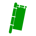 グリーンのラッピング資材：店舗装飾・事務用品