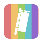 多色・マルチカラーのラッピング資材：店舗装飾・事務用品