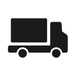 黒のラッピング資材：宅配・梱包資材