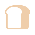 ベージュ・クリームのラッピング資材：食品対応用品