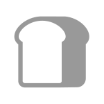 グレーのラッピング資材：食品対応用品