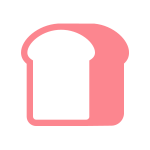 ピンクのラッピング資材：食品対応用品