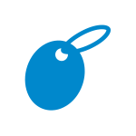 ブルーのラッピング資材：ラッピング小物