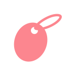 ピンクのラッピング資材：ラッピング小物