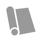 グレーのラッピング資材：包装紙