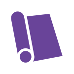 パープル・ワインのラッピング資材：包装紙