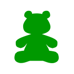 グリーンのラッピング資材：雑貨・小売商材