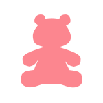 ピンクのラッピング資材：雑貨・小売商材