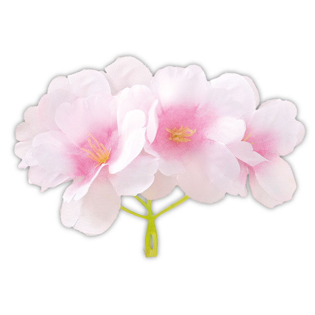 花柄の店舗装飾・店舗什器