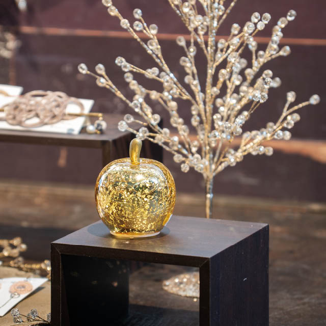 クリスマスデコレーション-1/アップル W70×D70×H85