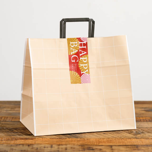 福袋ハッピーバッグシール-縦長 W70×H200