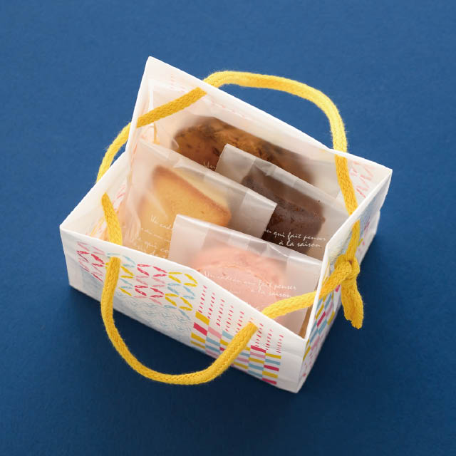 和模様キューブバッグ-2/カラフル カラフル W120×D90×H120