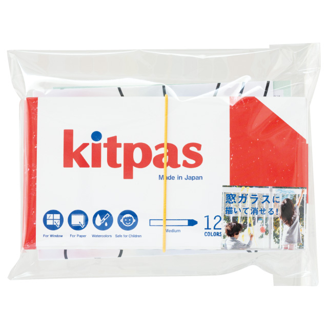 日本理化学工業キットパスミディアム12色: 雑貨・食品・小売商材 