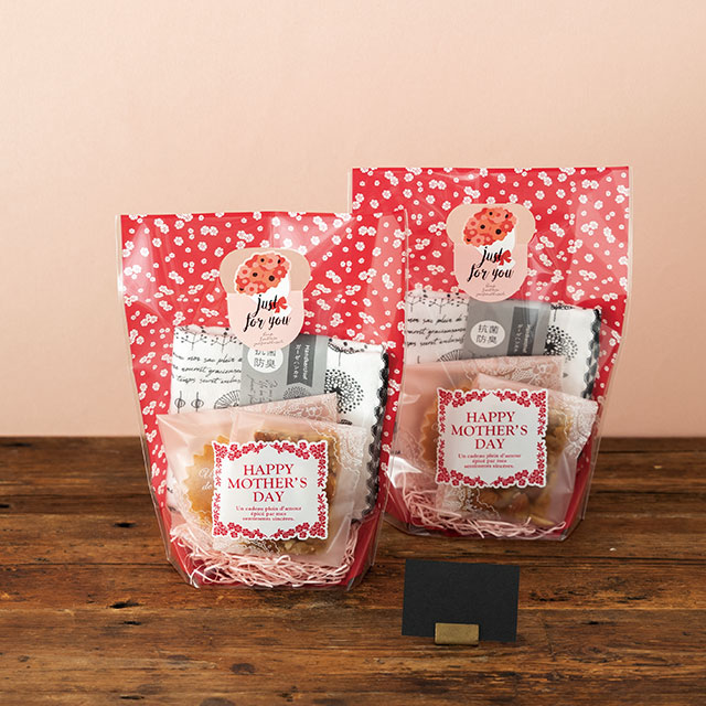 マザーズデイタオルハンカチセット 12 セット商品 限定商品 ギフト ラッピング用品 包装資材通販 Heads ヘッズ