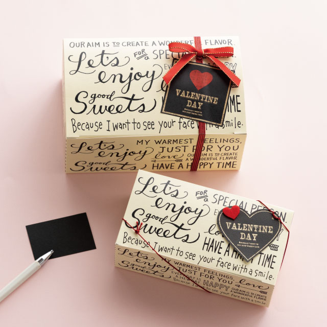 バレンタインギフトボックスセット 7 セット商品 限定商品 ギフト ラッピング用品 包装資材通販 Heads ヘッズ