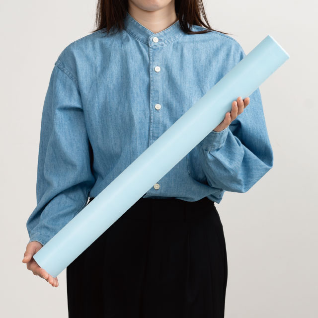 WRAPFLEX不織布ロール-24/ベビーブルー ベビーブルー 65cm幅