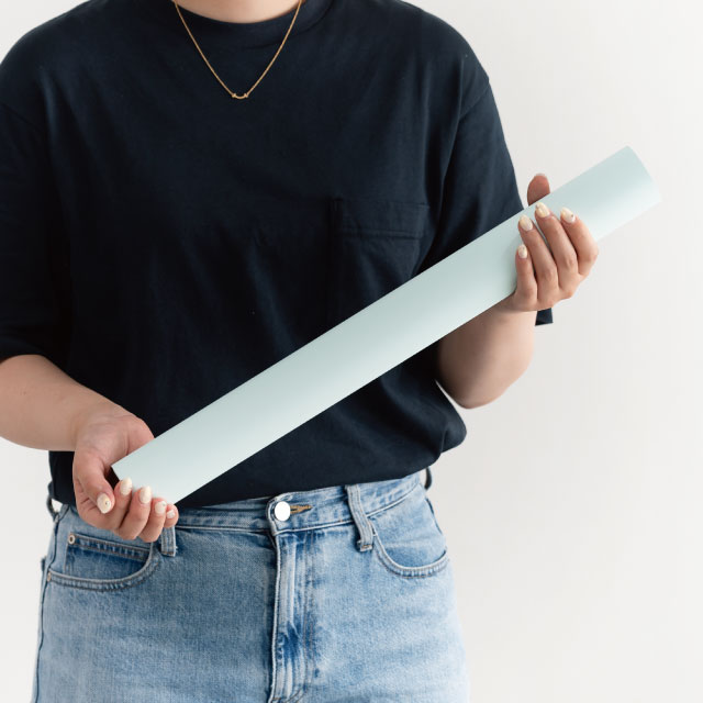 ラッピングカラーPPロール-37/アイスグリーン アイスグリーン 50cm幅