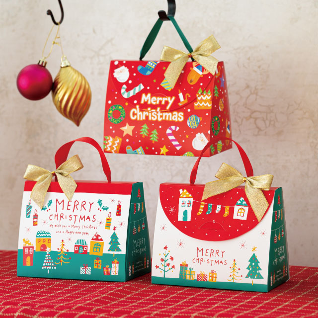 クリスマスドリームギフトボックスバッグ-M: ギフト箱・紙トレー｜ギフト、ラッピング用品、包装資材通販 HEADS ヘッズ