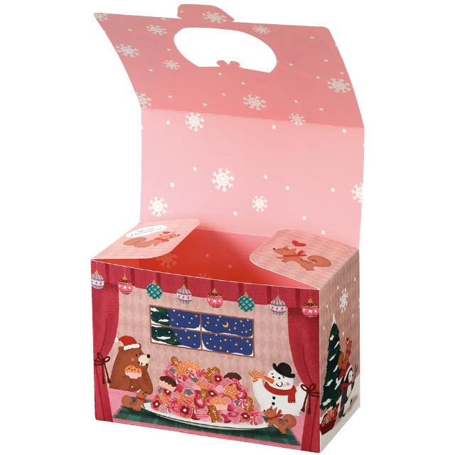 スイーツクリスマスギフトボックス-M(W168×D84×H120): ギフト