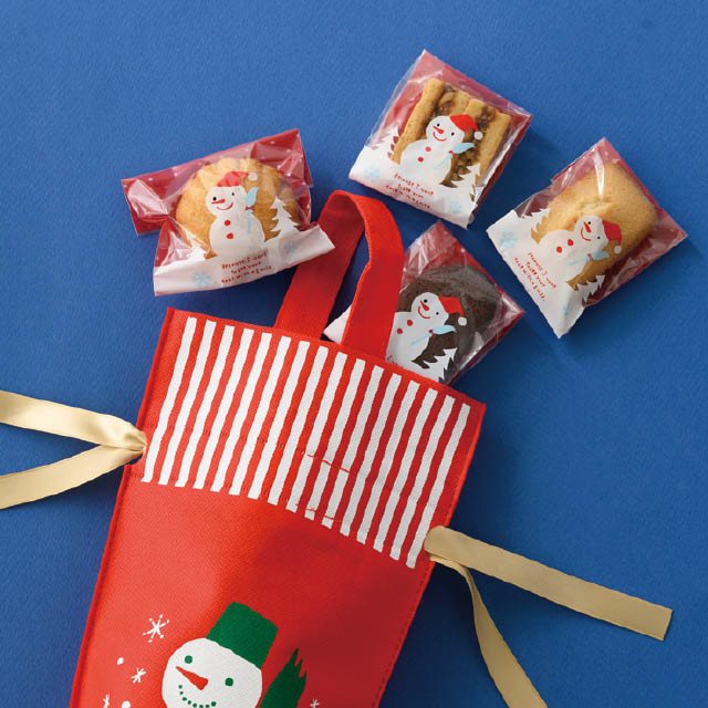 雪だるま不織布バッグ-XS W180×D80×H290