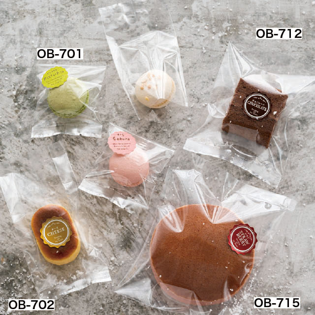 無地スイーツパック/クリア-1冷凍可(1): 食品対応用品｜ギフト、ラッピング用品、包装資材通販 HEADS ヘッズ