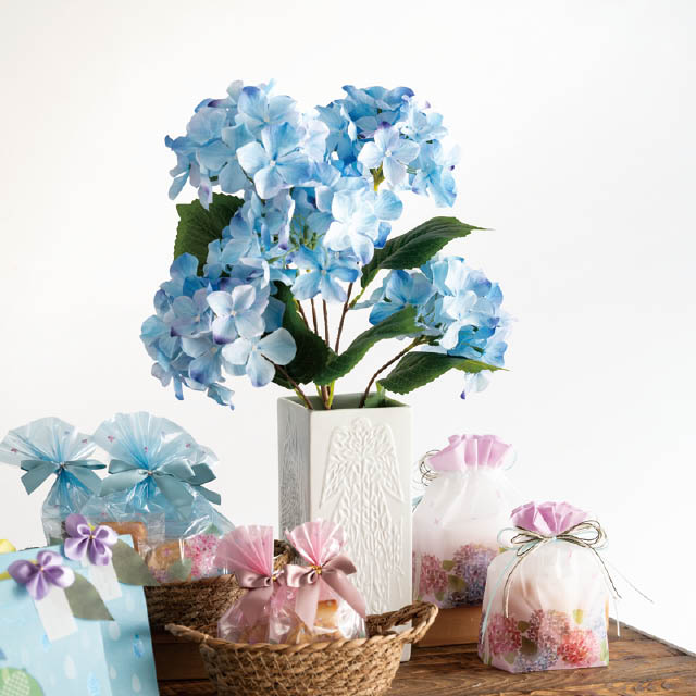 あじさいデコレーションスプレー-1/ブルー ブルー W260×H860