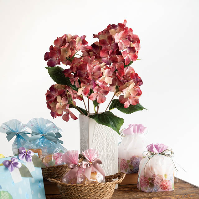 あじさいデコレーションスプレー-2/モーブ モーブ W260×H860