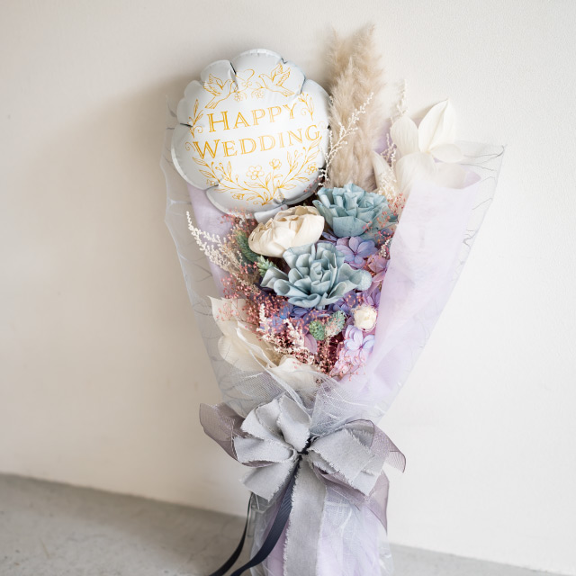 バルーンフラワーピックL-5/ウエディング ウエディング W140×D80×H140(全長660)