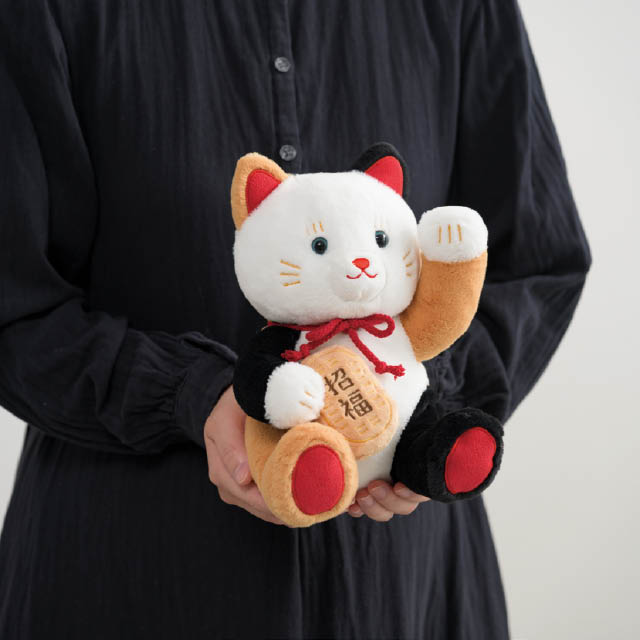 抱きつきアニマル/ねこのふくまる-1 W160×D210×H240