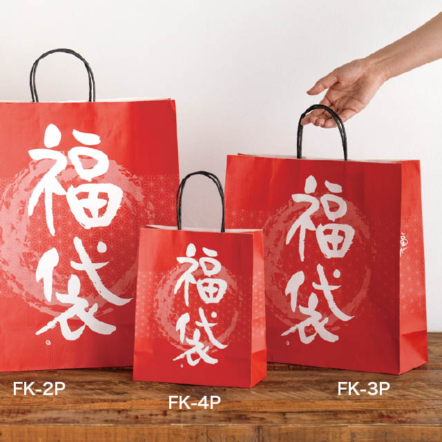 福袋ペーパーバッグ-3 W350×D120×H350