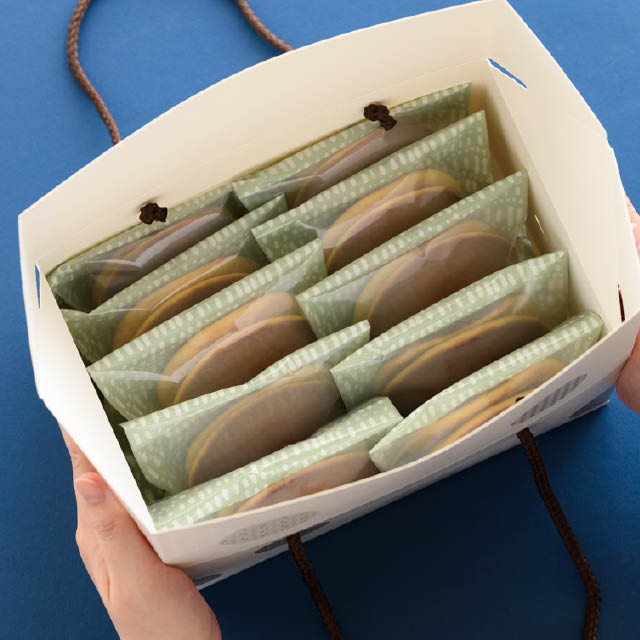 和模様ギフトボックスバッグ型-M W240×D160×H110