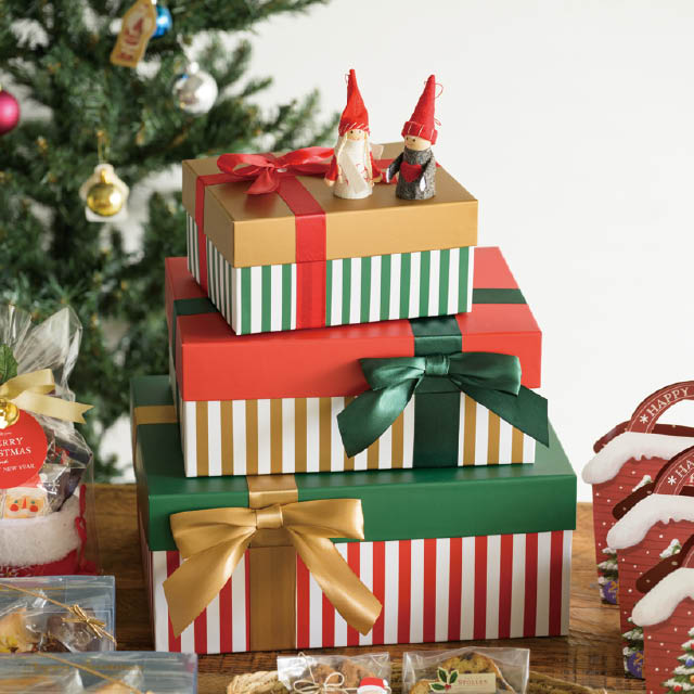 クリスマスディスプレイボックス-3 W360×D270×H150他
