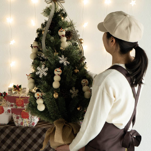 クリスマスディスプレイツリーセット-1(W450×D450×H900): 店舗 クリスマスディスプレイツリーセット-1(W450×D450×H900): 店舗