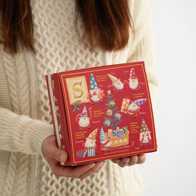 ニッセクリスマスギフトボックス-S(W160×D160×H65): ギフト