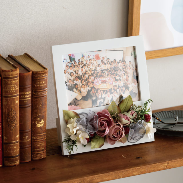 カンパーニュウッドフレーム-2/ホワイト ホワイト W208×D60×H227