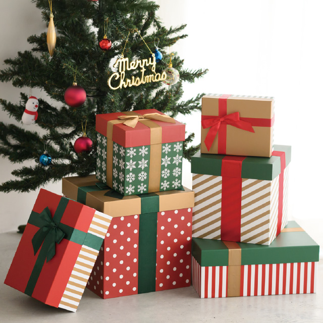 クリスマスディスプレイボックス-3 W360×D270×H150他